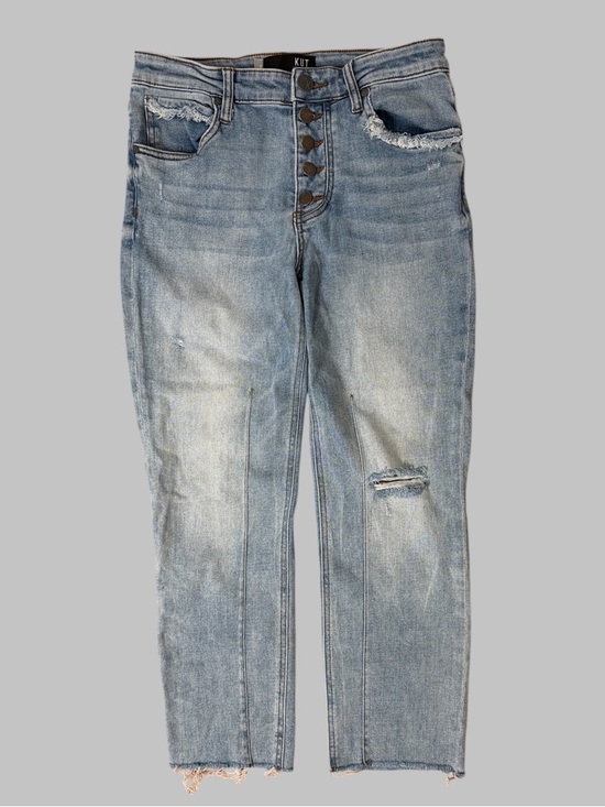 Kut from the Kloth Pants - Kut From The Kloth Reese High-Rise Fab Ab Ankle Straight Jeans
